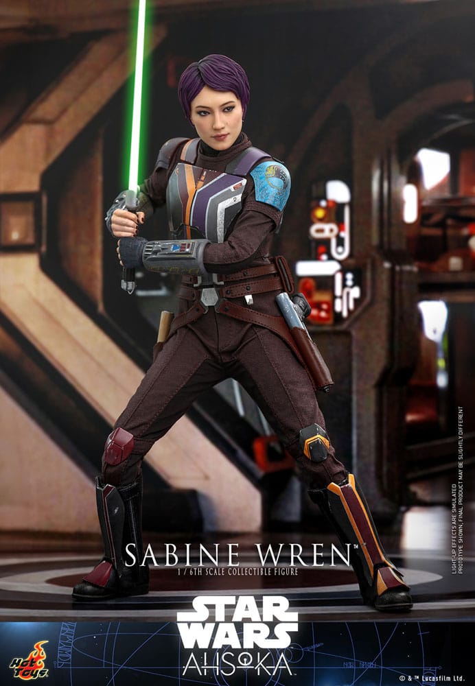 Star Wars: Ahsoka Actionfigur 1/6 Sabine Wren 28 cm Image 10