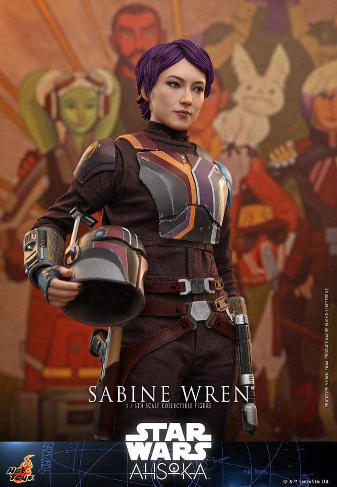 Star Wars: Ahsoka Actionfigur 1/6 Sabine Wren 28 cm Image 17