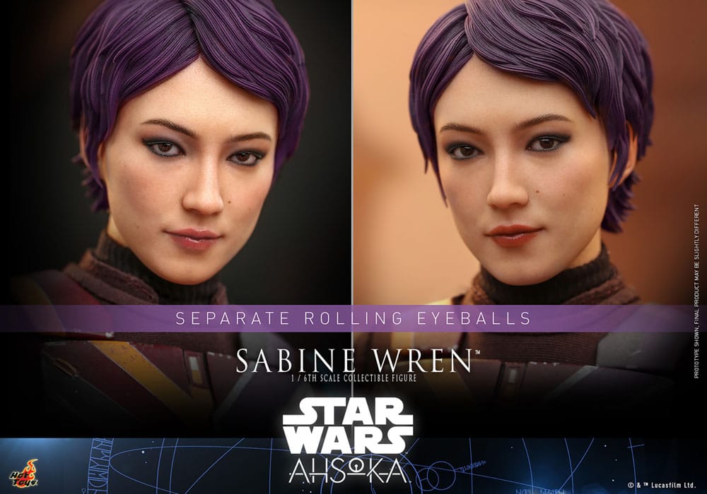 Star Wars: Ahsoka Actionfigur 1/6 Sabine Wren 28 cm Image 18