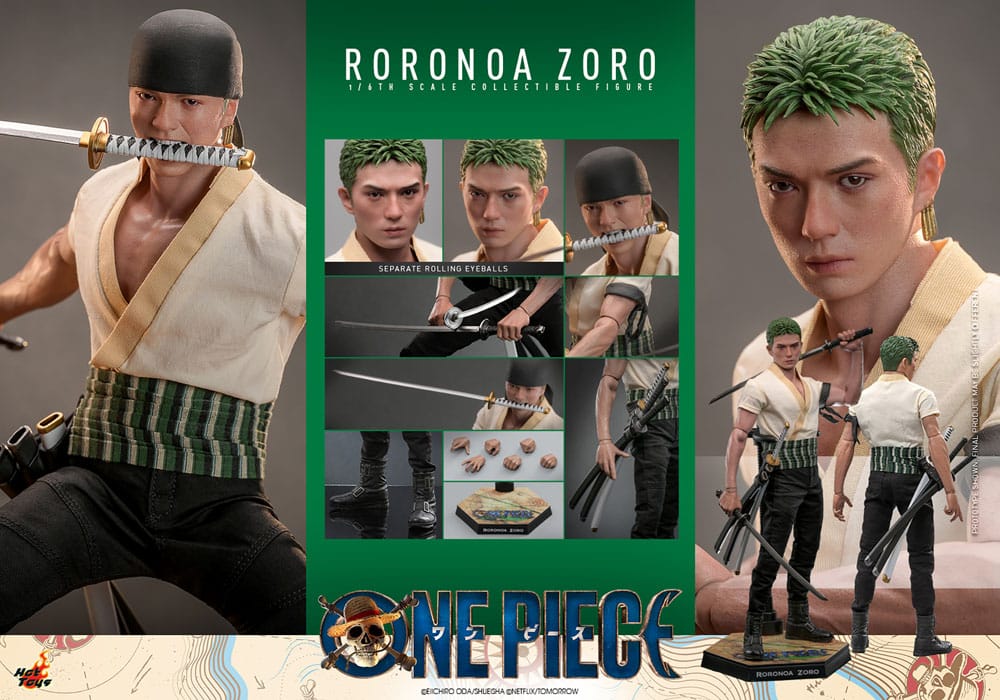One Piece (Netflix) Actionfigur 1/6 Lorenor Zorro 31 cm Image 18