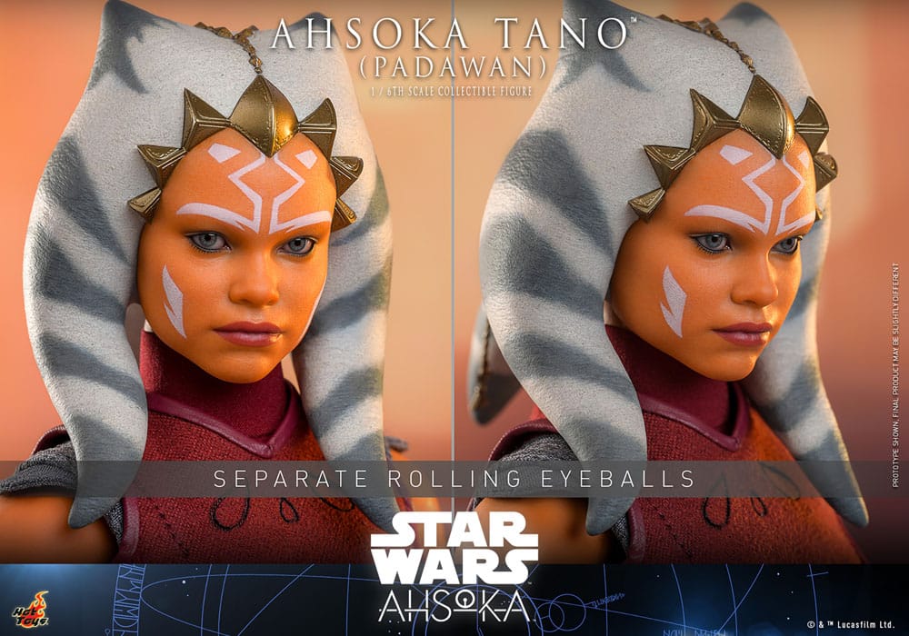Star Wars: Ahsoka Actionfigur 1/6 Ahsoka Tano (Padawan) 27 cm Image 20
