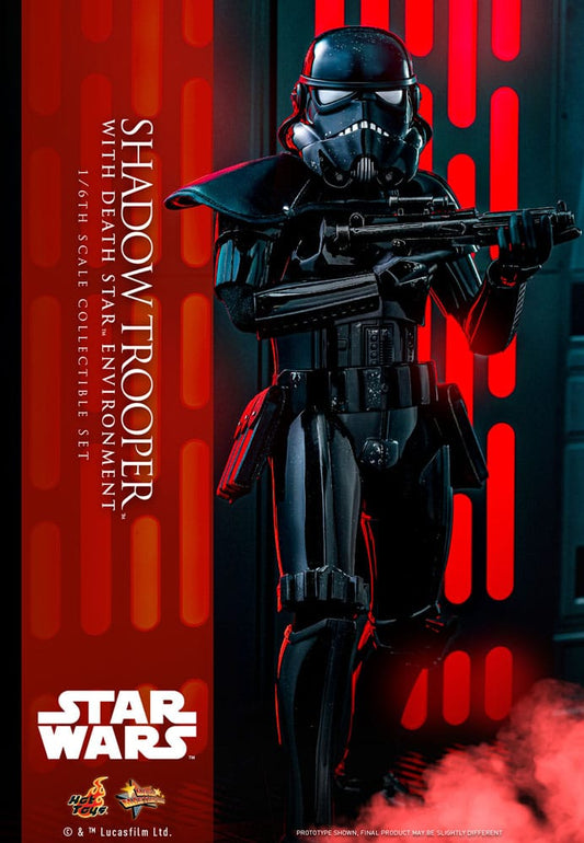 Star Wars Movie Masterpiece Actionfigur 1/6 Shadow Trooper with Death Star Environment 30 cm Image 2