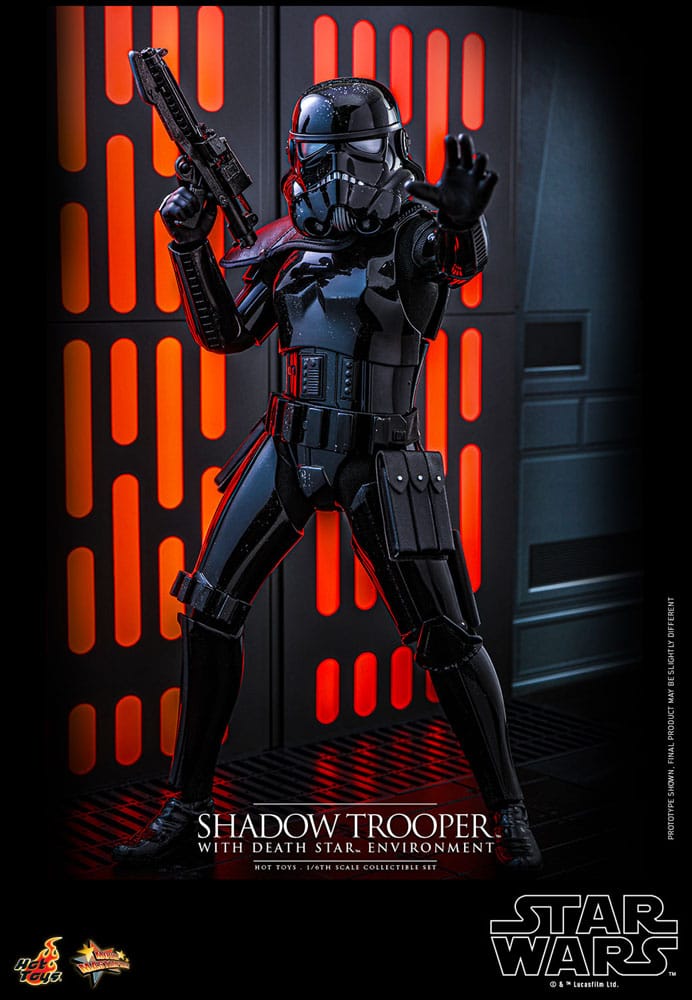 Star Wars Movie Masterpiece Actionfigur 1/6 Shadow Trooper with Death Star Environment 30 cm Image 3