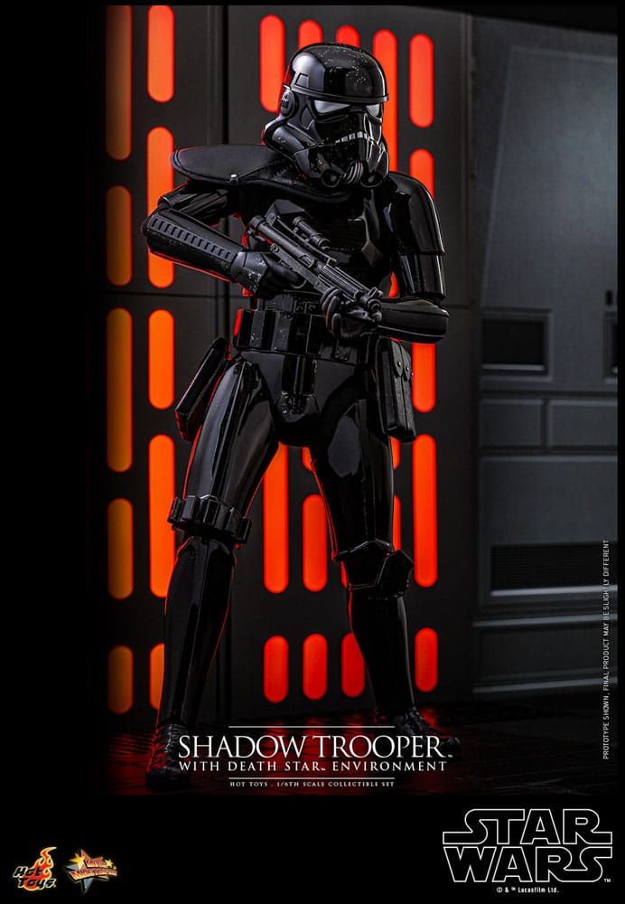 Star Wars Movie Masterpiece Actionfigur 1/6 Shadow Trooper with Death Star Environment 30 cm Image 4