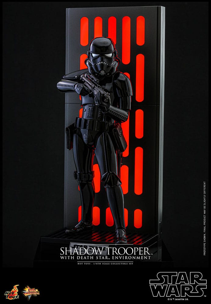 Star Wars Movie Masterpiece Actionfigur 1/6 Shadow Trooper with Death Star Environment 30 cm Image 6