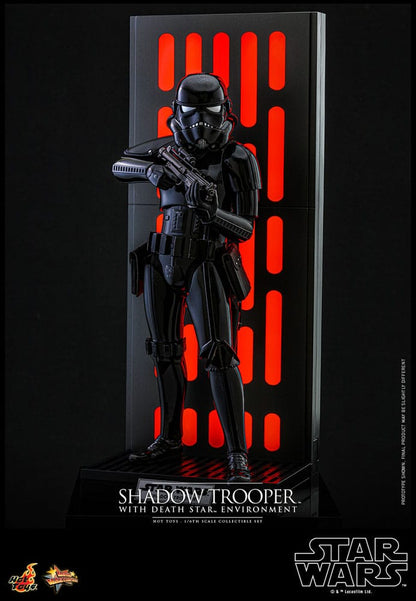 Star Wars Movie Masterpiece Actionfigur 1/6 Shadow Trooper with Death Star Environment 30 cm Image 6