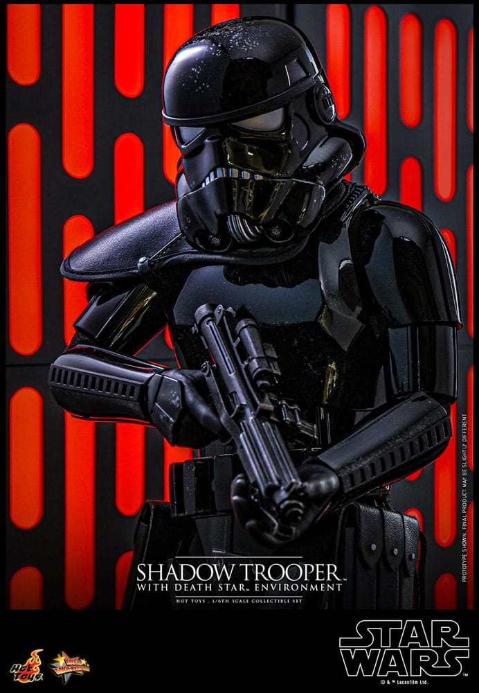 Star Wars Movie Masterpiece Actionfigur 1/6 Shadow Trooper with Death Star Environment 30 cm Image 8