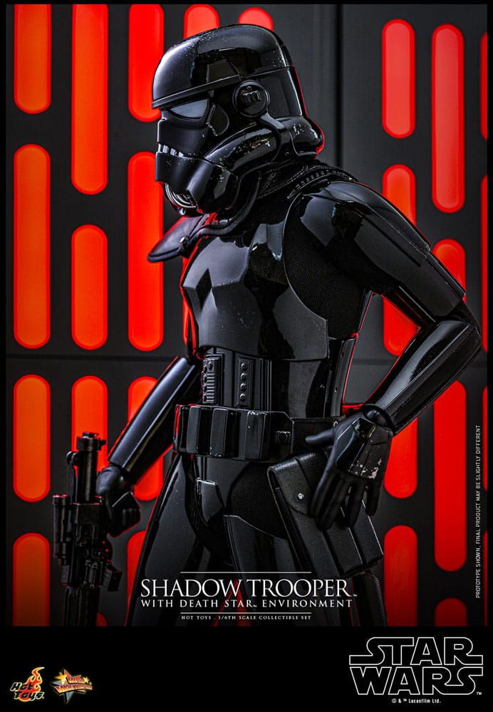 Star Wars Movie Masterpiece Actionfigur 1/6 Shadow Trooper with Death Star Environment 30 cm Image 9
