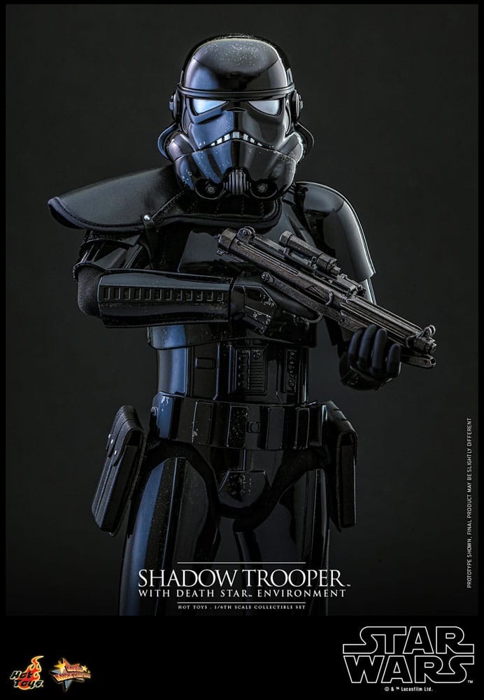 Star Wars Movie Masterpiece Actionfigur 1/6 Shadow Trooper with Death Star Environment 30 cm Image 10