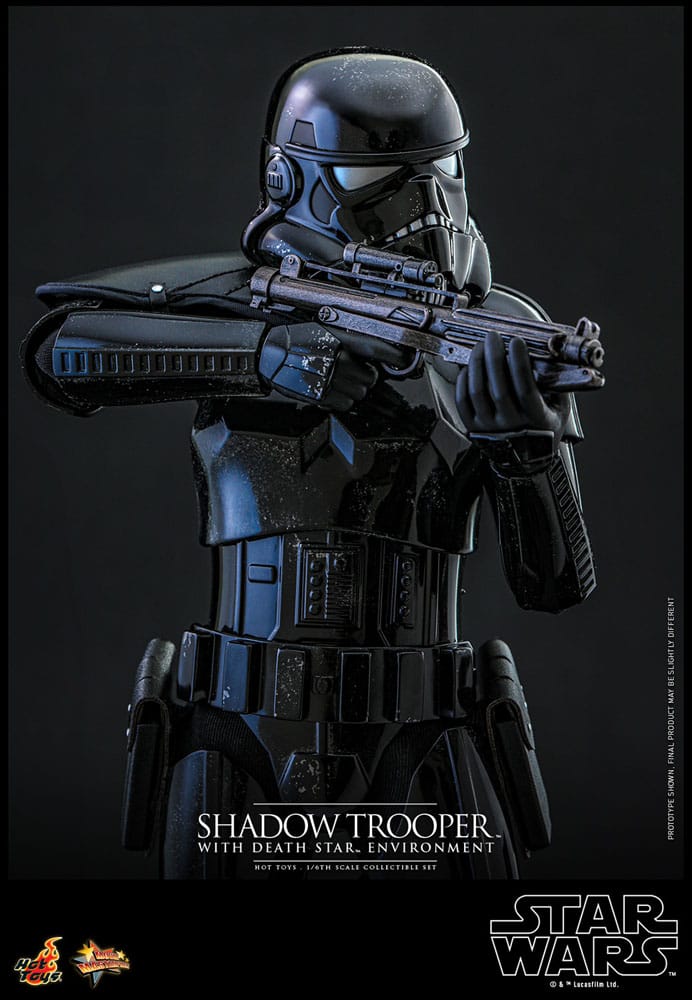 Star Wars Movie Masterpiece Actionfigur 1/6 Shadow Trooper with Death Star Environment 30 cm Image 12