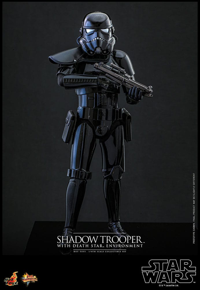 Star Wars Movie Masterpiece Actionfigur 1/6 Shadow Trooper with Death Star Environment 30 cm Image 15