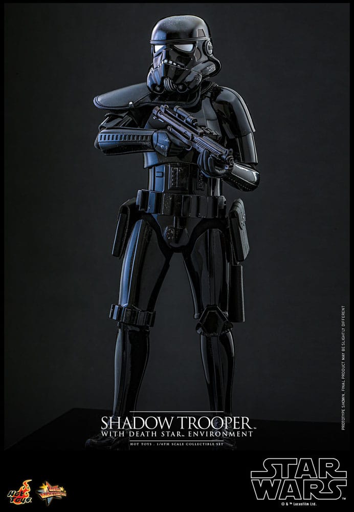 Star Wars Movie Masterpiece Actionfigur 1/6 Shadow Trooper with Death Star Environment 30 cm Image 16