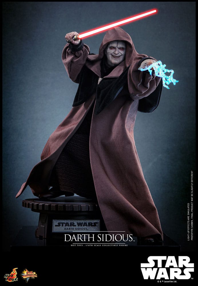 Star Wars Movie Masterpiece Actionfigur 1/6 Darth Sidious 29 cm Image 6