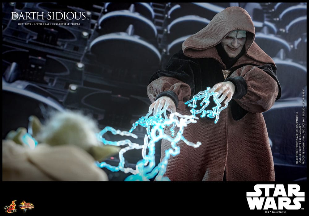 Star Wars Movie Masterpiece Actionfigur 1/6 Darth Sidious 29 cm Image 16