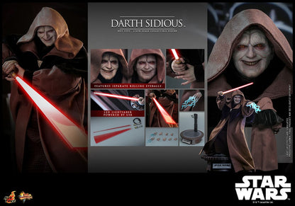 Star Wars Movie Masterpiece Actionfigur 1/6 Darth Sidious 29 cm Image 19