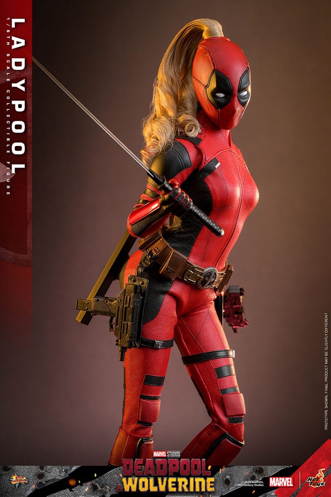 Deadpool & Wolverine Movie Masterpiece Actionfigur 1/6 Ladypool 30 cm Image 6