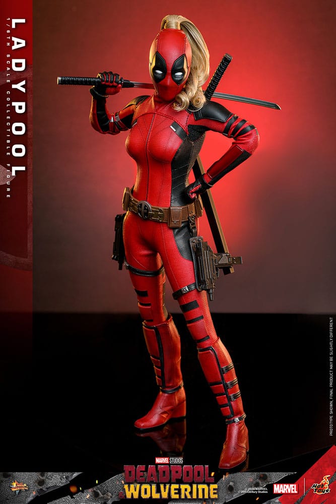 Deadpool & Wolverine Movie Masterpiece Actionfigur 1/6 Ladypool 30 cm Image 9