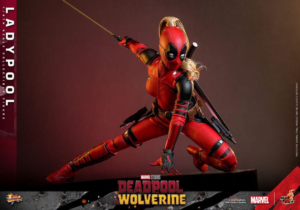 Deadpool & Wolverine Movie Masterpiece Actionfigur 1/6 Ladypool 30 cm Image 20