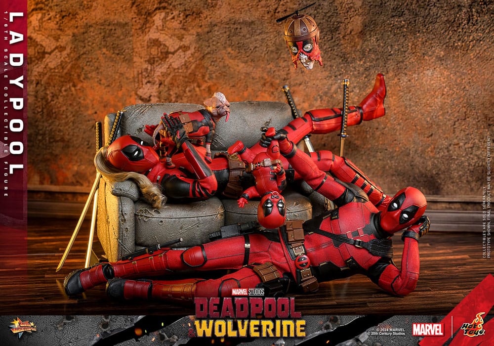 Deadpool & Wolverine Movie Masterpiece Actionfigur 1/6 Ladypool 30 cm Image 26