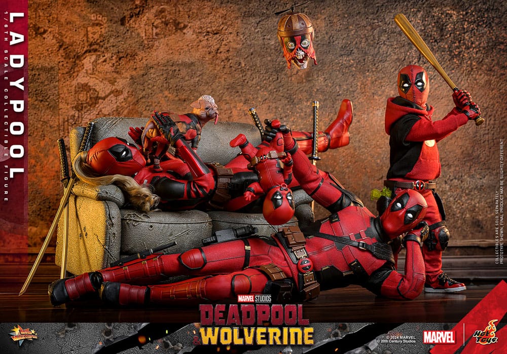 Deadpool & Wolverine Movie Masterpiece Actionfigur 1/6 Ladypool 30 cm Image 27