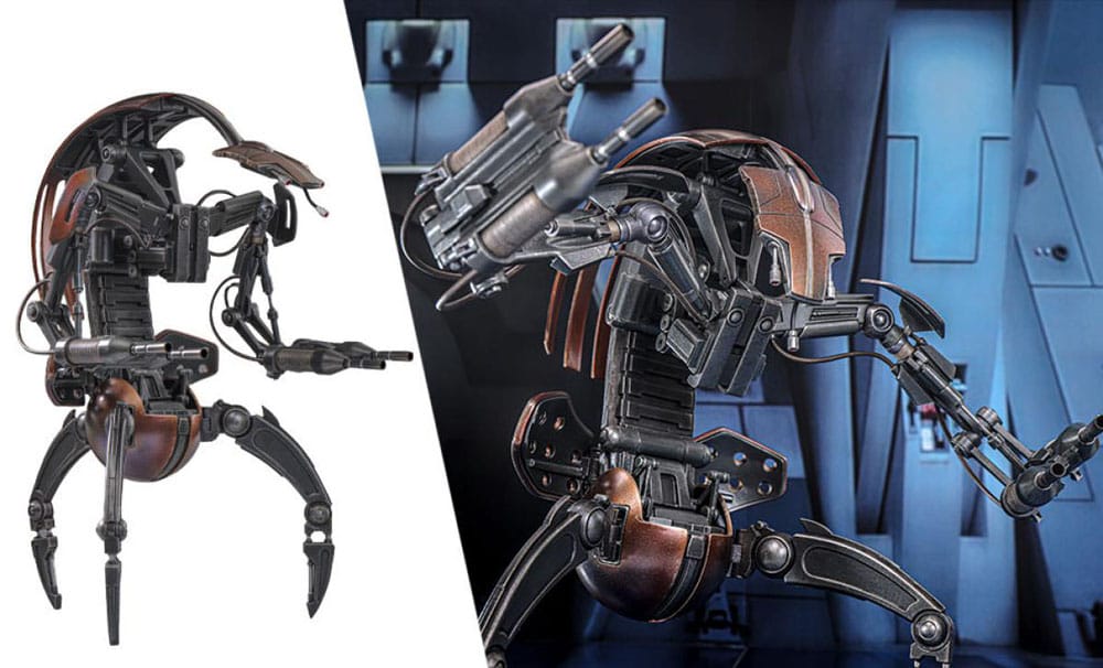 Star Wars Episode I Movie Masterpiece Actionfigur 1/6 Droideka 27 cm Image 2