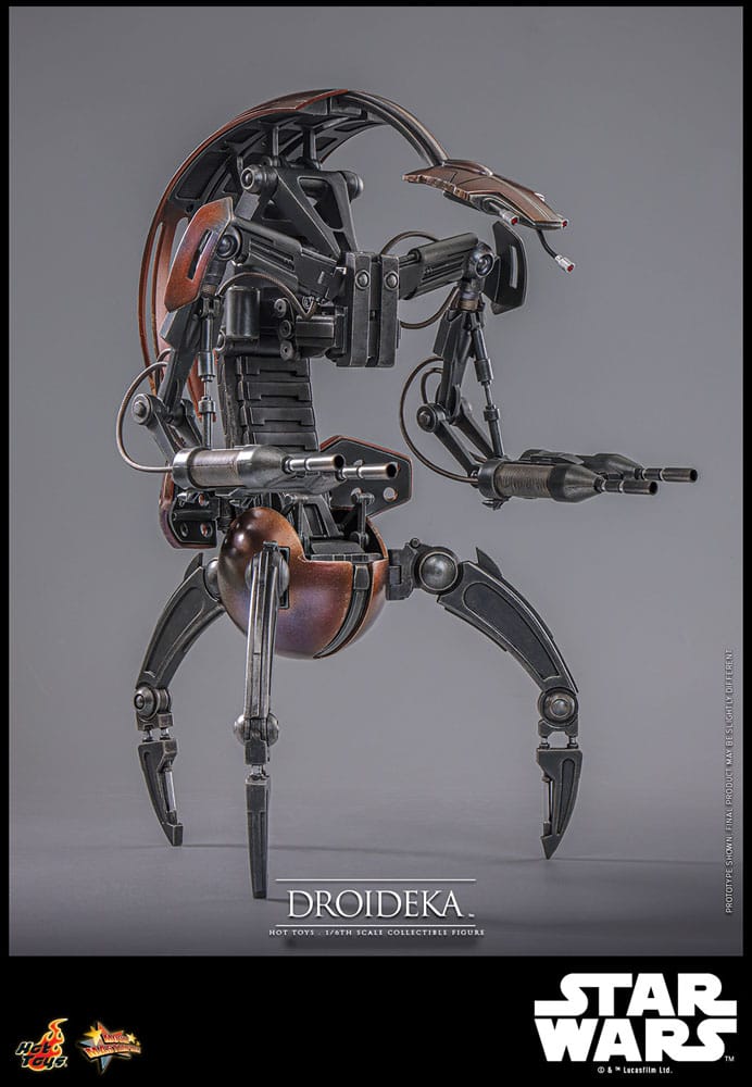 Star Wars Episode I Movie Masterpiece Actionfigur 1/6 Droideka 27 cm Image 8