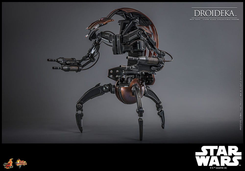 Star Wars Episode I Movie Masterpiece Actionfigur 1/6 Droideka 27 cm Image 10