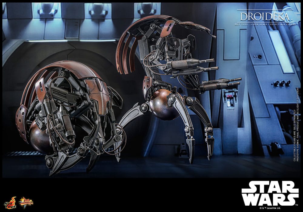 Star Wars Episode I Movie Masterpiece Actionfigur 1/6 Droideka 27 cm Image 17