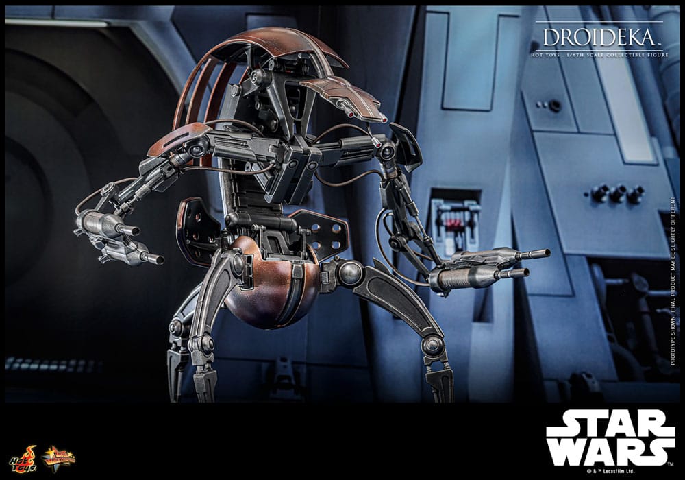 Star Wars Episode I Movie Masterpiece Actionfigur 1/6 Droideka 27 cm Image 18