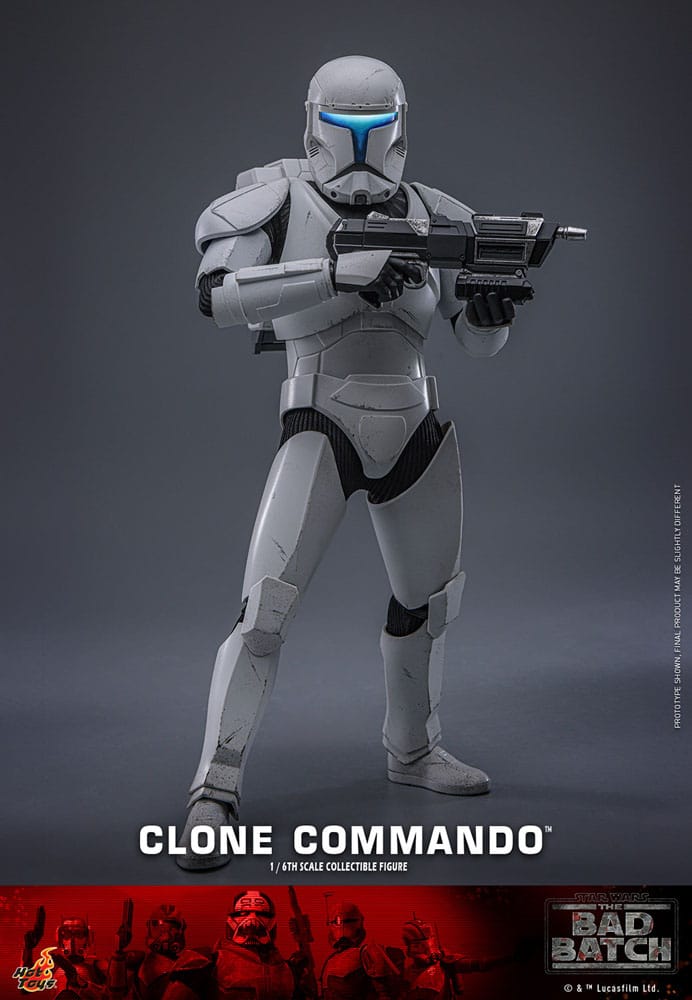 Star Wars: The Bad Batch Actionfigur 1/6 Clone Commando 30 cm Image 6