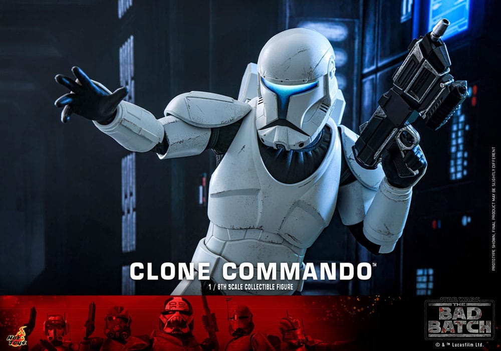 Star Wars: The Bad Batch Actionfigur 1/6 Clone Commando 30 cm Image 7