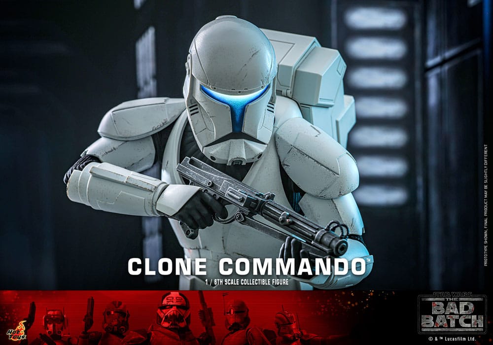 Star Wars: The Bad Batch Actionfigur 1/6 Clone Commando 30 cm Image 8