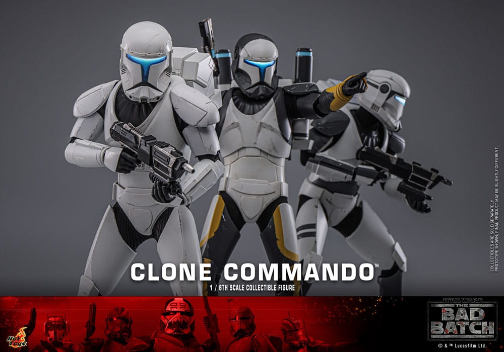 Star Wars: The Bad Batch Actionfigur 1/6 Clone Commando 30 cm Image 13