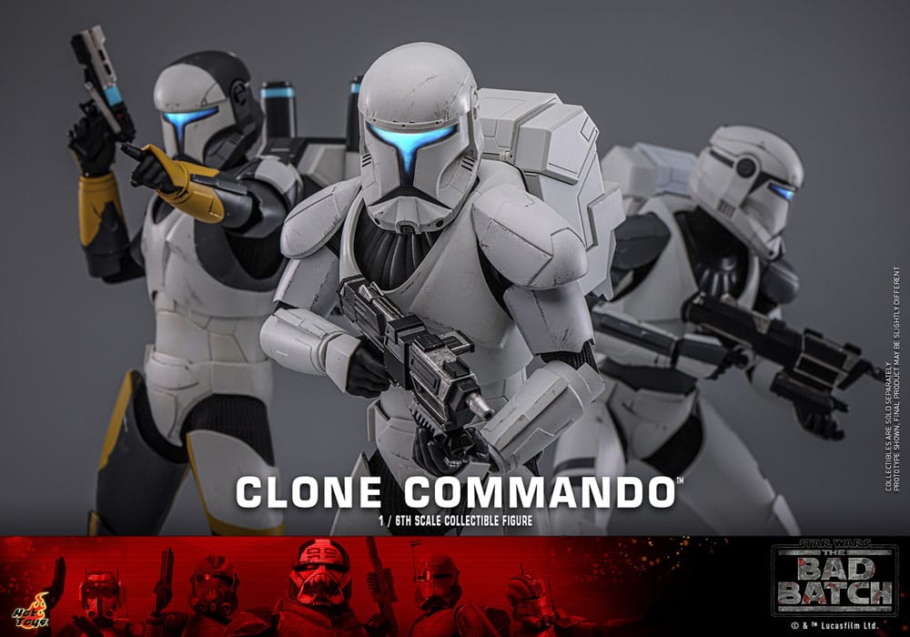 Star Wars: The Bad Batch Actionfigur 1/6 Clone Commando 30 cm Image 14