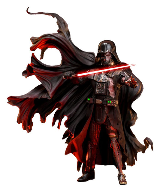 Star Wars Actionfigur 1/6 Darth Vader (Battle Damaged) Deluxe Version 35 cm Image 1