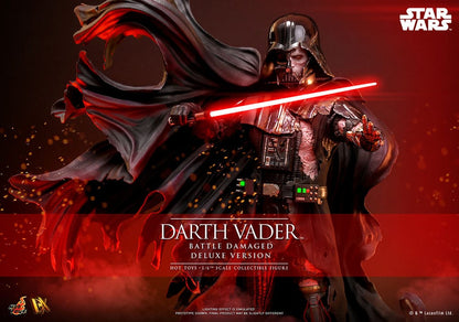 Star Wars Actionfigur 1/6 Darth Vader (Battle Damaged) Deluxe Version 35 cm Image 2