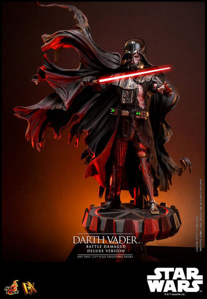 Star Wars Actionfigur 1/6 Darth Vader (Battle Damaged) Deluxe Version 35 cm Image 5