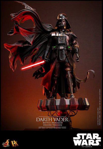 Star Wars Actionfigur 1/6 Darth Vader (Battle Damaged) Deluxe Version 35 cm Image 6