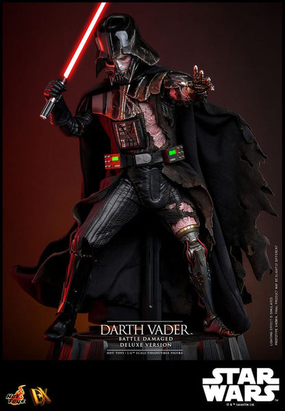 Star Wars Actionfigur 1/6 Darth Vader (Battle Damaged) Deluxe Version 35 cm Image 8
