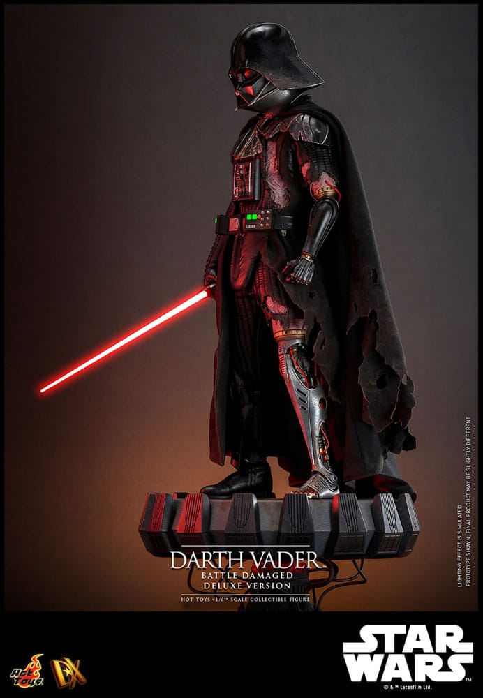 Star Wars Actionfigur 1/6 Darth Vader (Battle Damaged) Deluxe Version 35 cm Image 17