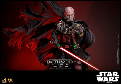 Star Wars Actionfigur 1/6 Darth Vader (Battle Damaged) Deluxe Version 35 cm Image 19