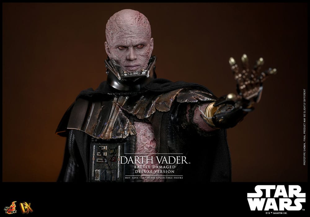 Star Wars Actionfigur 1/6 Darth Vader (Battle Damaged) Deluxe Version 35 cm Image 20