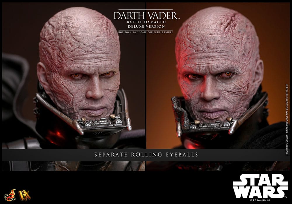 Star Wars Actionfigur 1/6 Darth Vader (Battle Damaged) Deluxe Version 35 cm Image 21