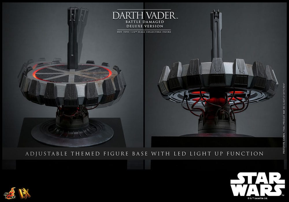 Star Wars Actionfigur 1/6 Darth Vader (Battle Damaged) Deluxe Version 35 cm Image 23
