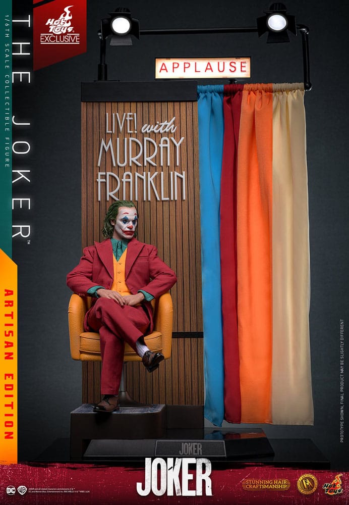 Joker Movie Masterpiece Actionfigur 1/6 The Joker Artisan Edition 30 cm Image 14