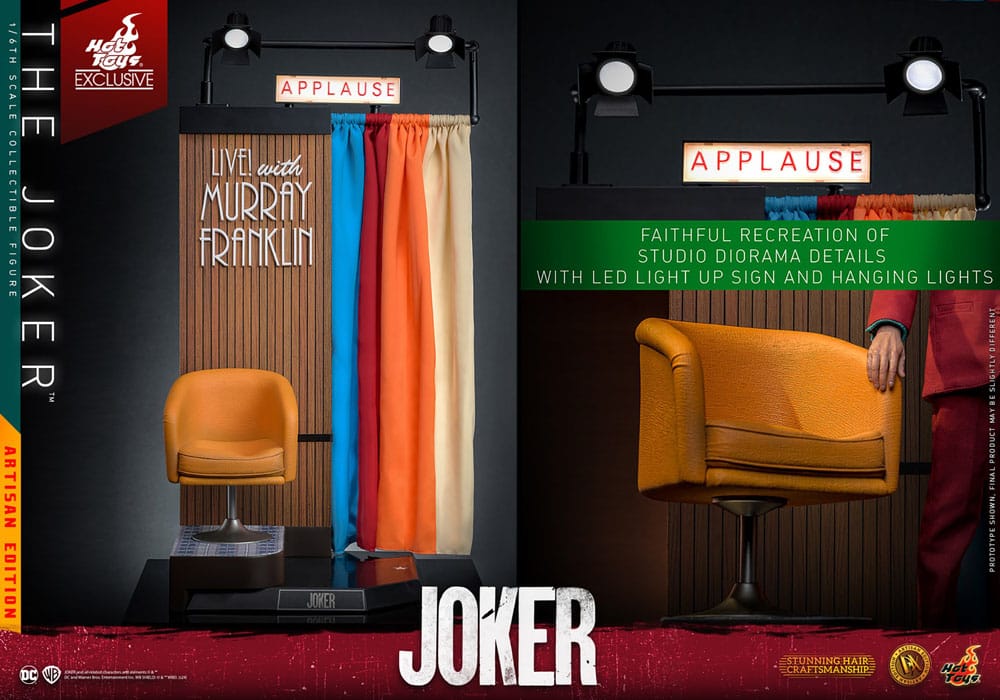 Joker Movie Masterpiece Actionfigur 1/6 The Joker Artisan Edition 30 cm Image 21