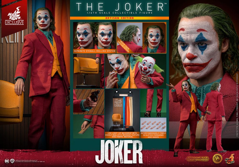 Joker Movie Masterpiece Actionfigur 1/6 The Joker Artisan Edition 30 cm Image 22