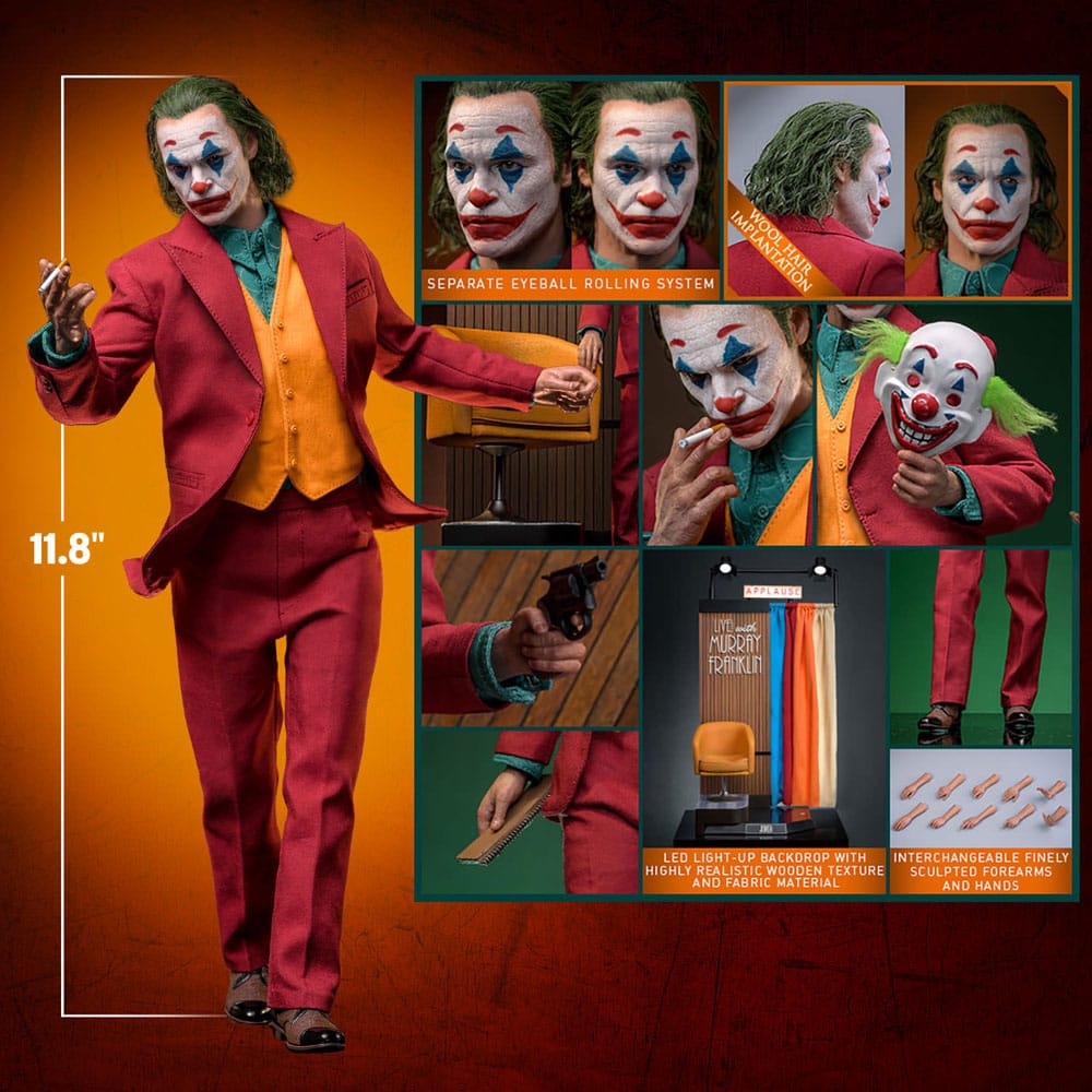 Joker Movie Masterpiece Actionfigur 1/6 The Joker Artisan Edition 30 cm Image 23