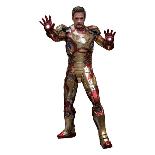 Iron Man 3 Movie Masterpiece Diecast Actionfigur 1/6 Iron Man Mark XLII (2.0) Deluxe 32 cm Image 1