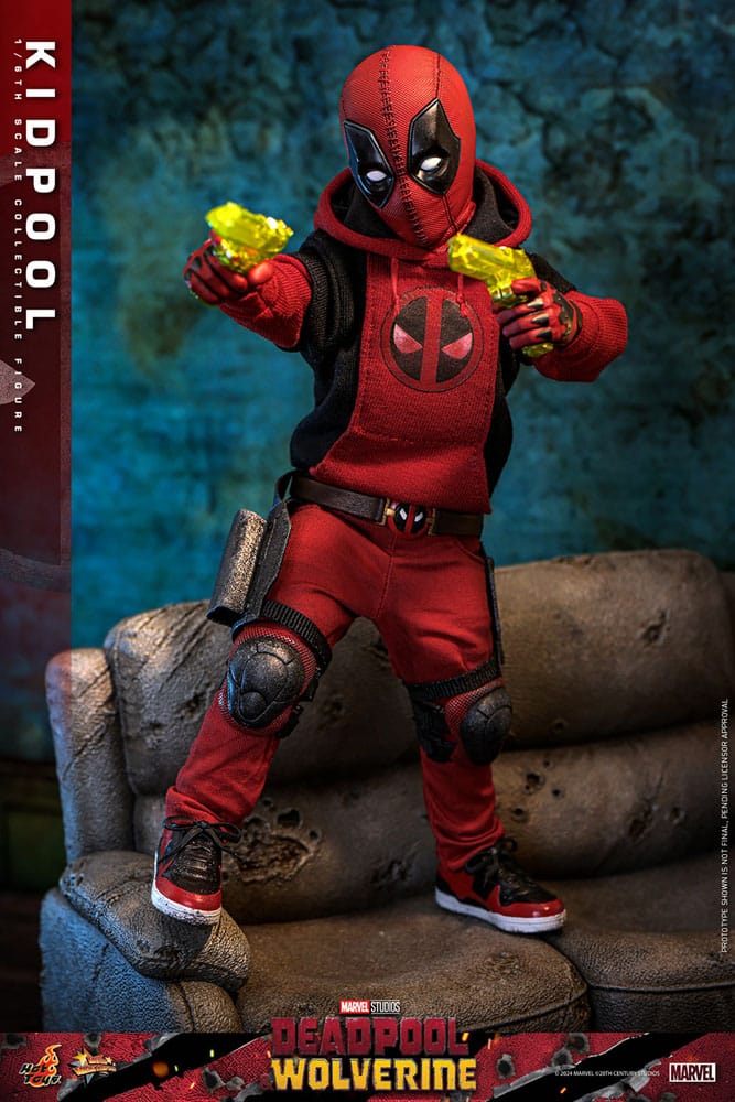 Deadpool & Wolverine Movie Masterpiece Actionfigur 1/6 Kidpool 22 cm Image 3